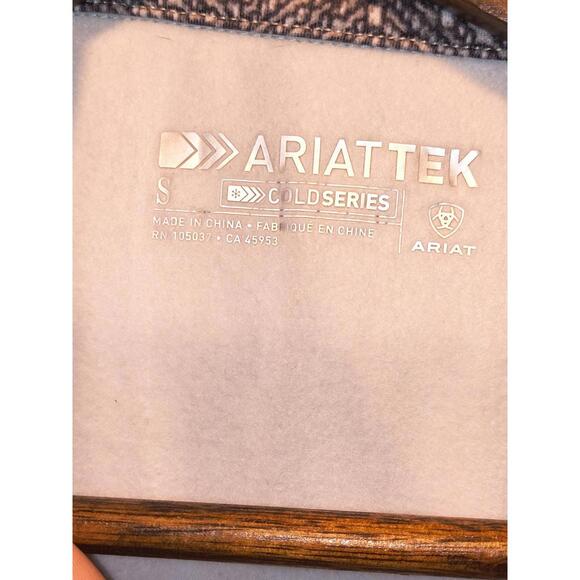 Ariat Tek Cold Series Gray Vest Full Zip Womens Size Small Sleeveless - Picture 2 of 6